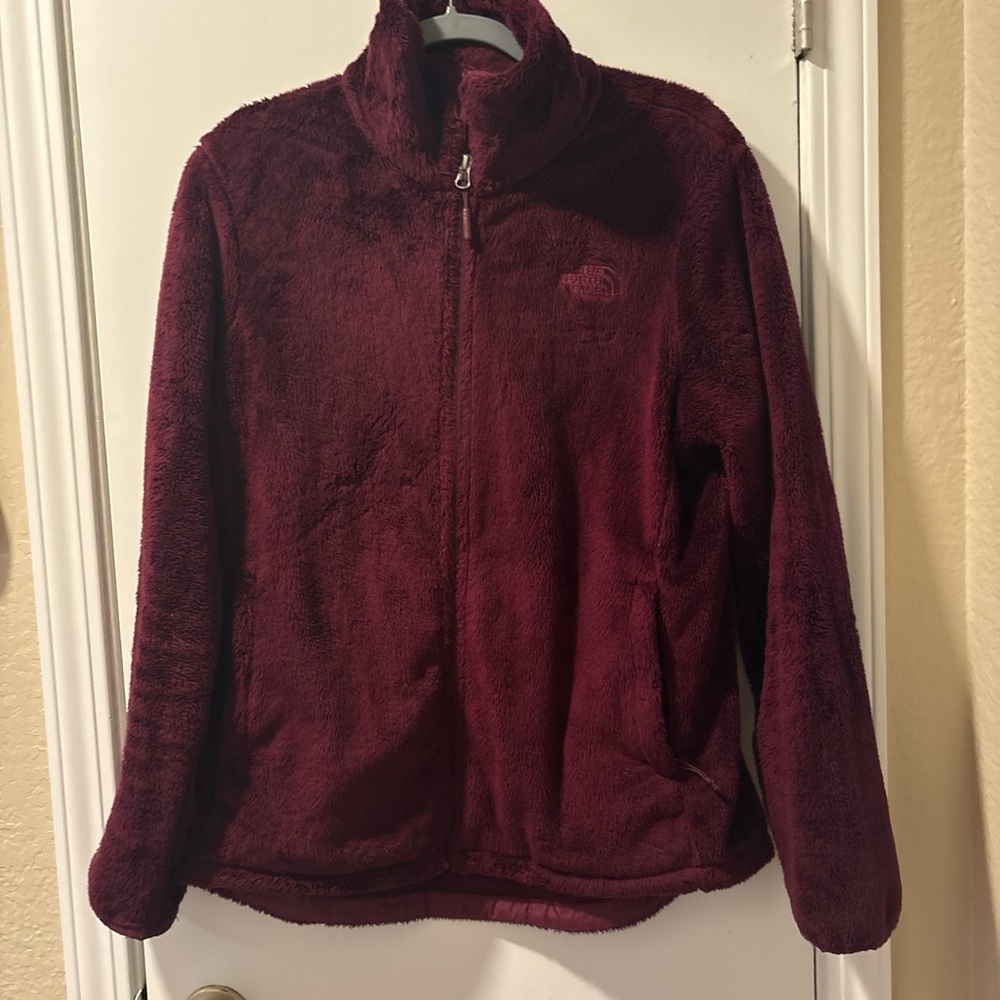 The North Face Women's Maroon Fleece Jacket